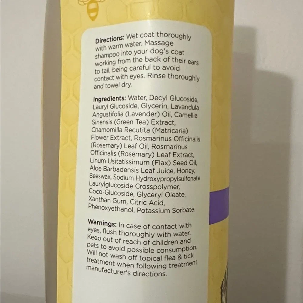 BURT’S BEES for Dogs Calming Dog Shampoo with Lavender & Green Tea 32 fl oz